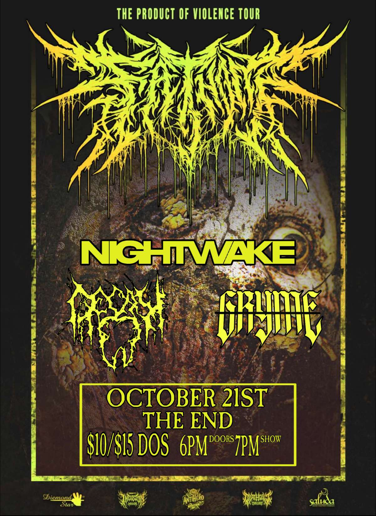 Fathom w/ Nightwake, Decay, Gryme – 18+