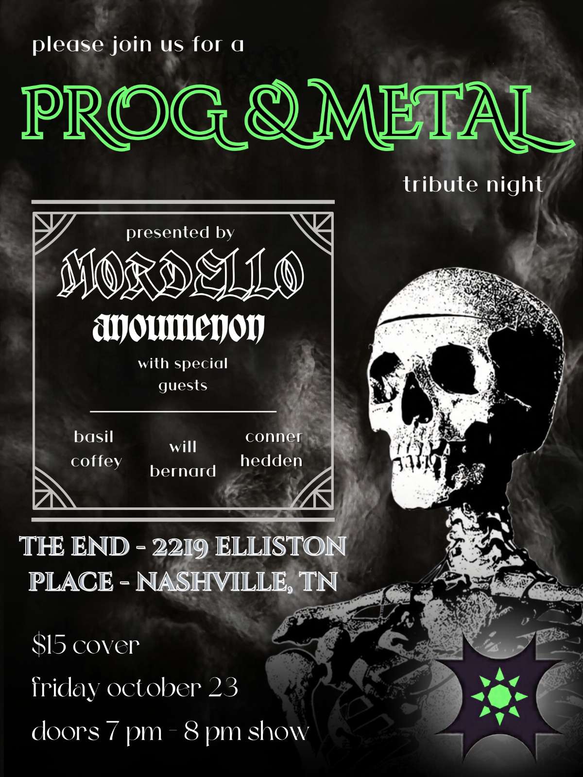 Prog Night Hosted by Mordello plus special guests – 18+