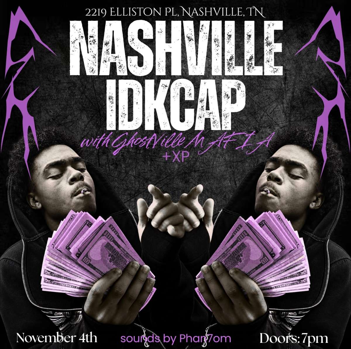 Idkcap w/Tynes, KITSUNE, LA, Slesh & Xp – 18+